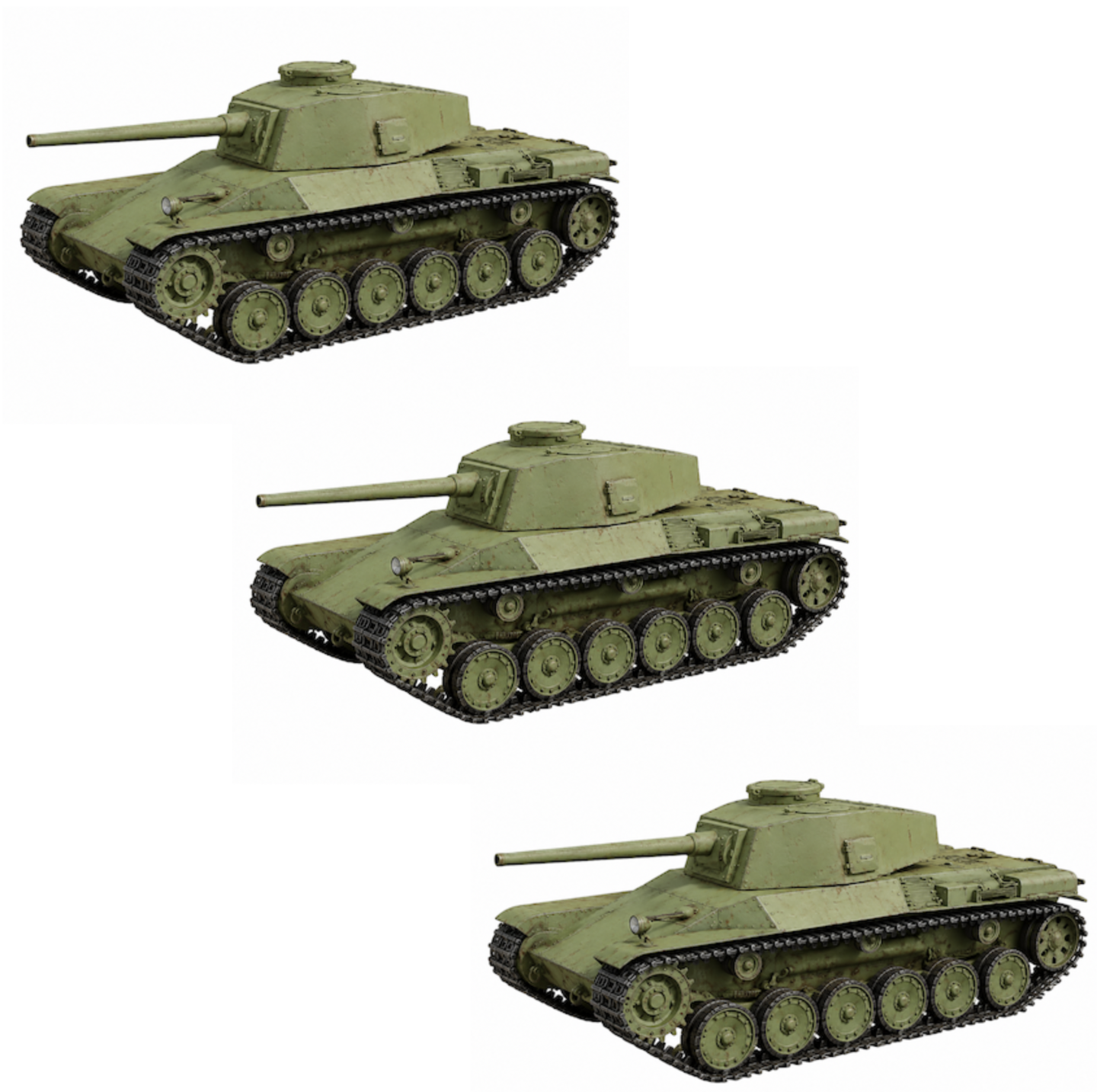 物語ミニスカ美少女M 日軍一式中戦車