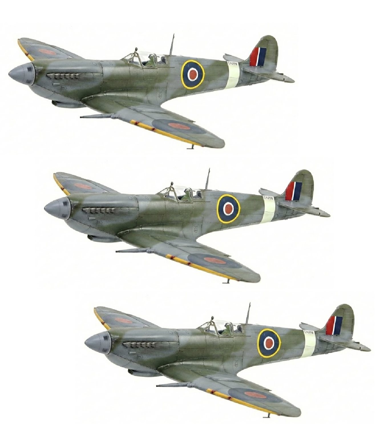 物語ミニスカ美少女M 英空軍戦闘機 スピットファイア