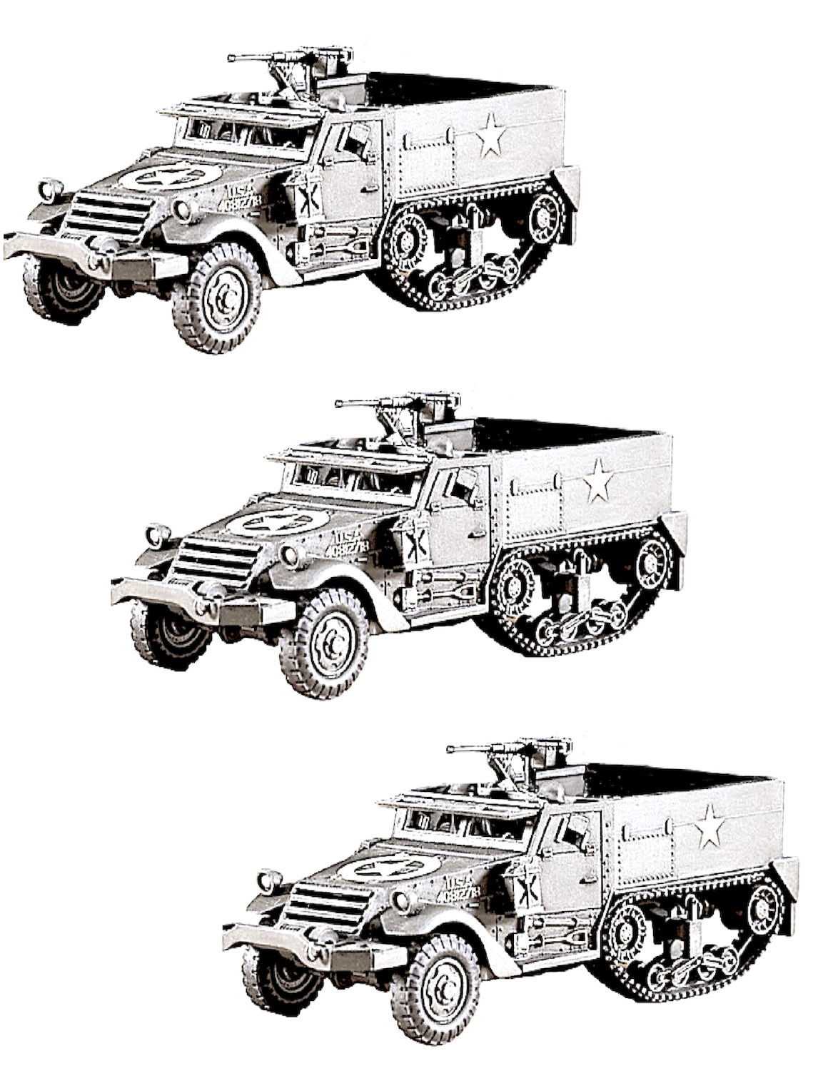 物語ミニスカ美少女M 米半軌兵員輸送車