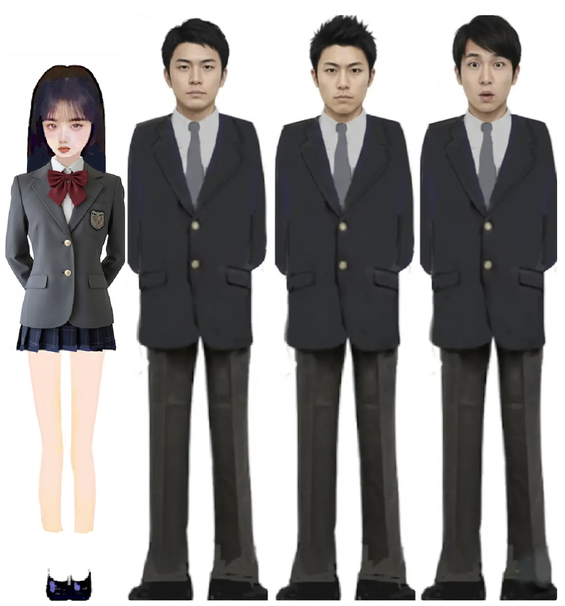 物語ミニスカ美少女M 桐谷流男女