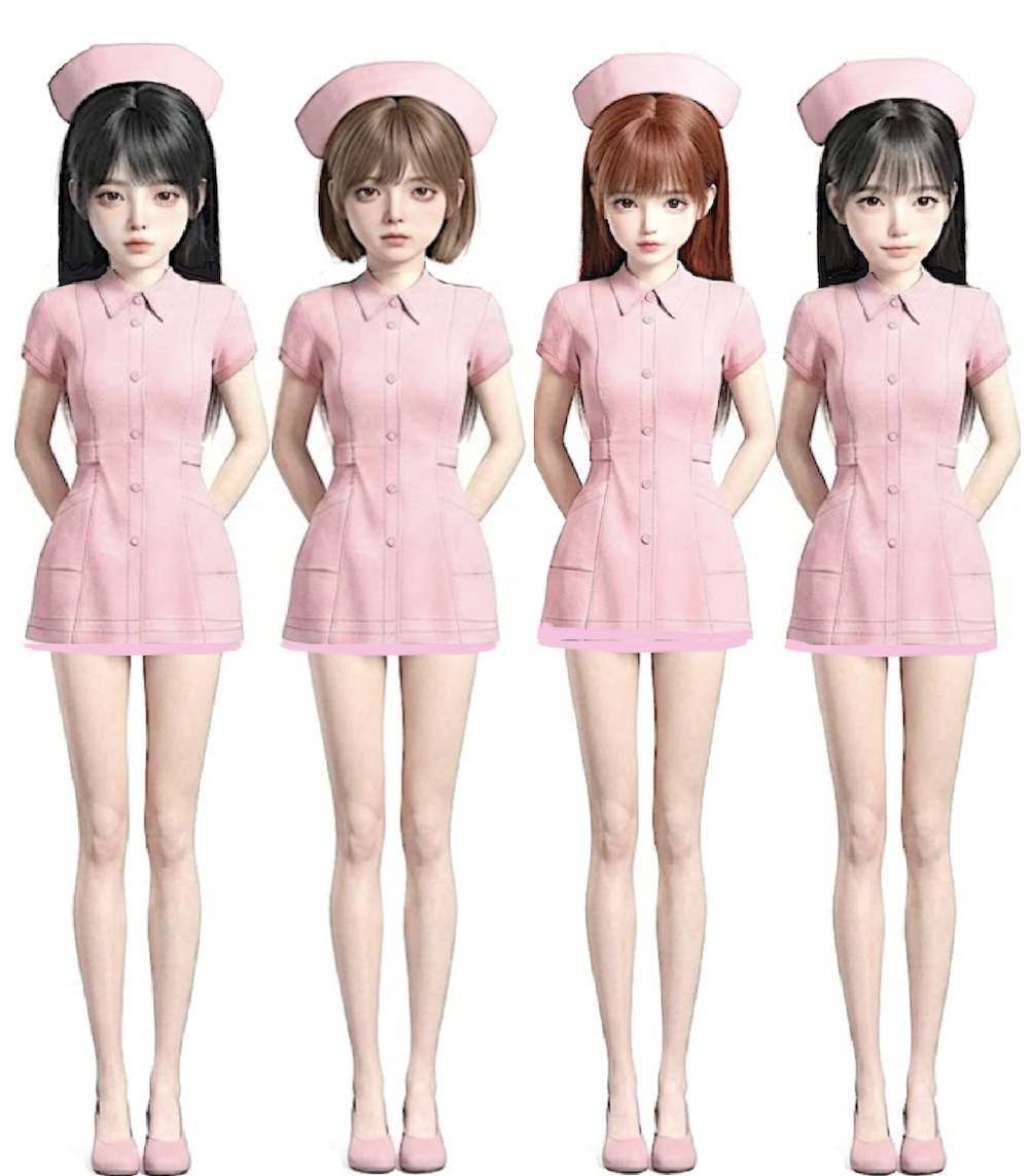 物語ミニスカ美少女M 看護師