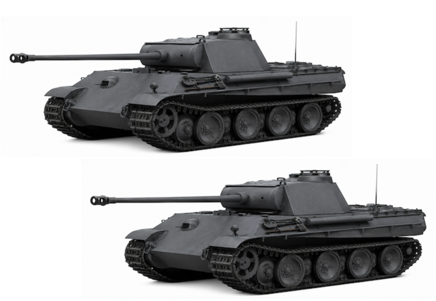 物語ミニスカ美少女￼M独Ⅵ号中戦車