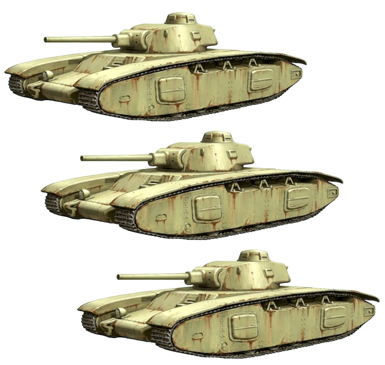 物語ミニスカ美少女M 仏中戦車ルノーG2