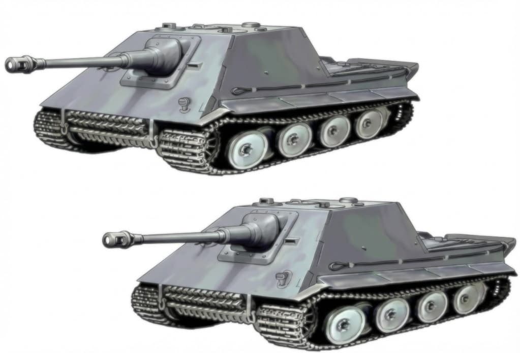 物語ミニスカ美少女M 独Ⅴ号重駆逐戦車