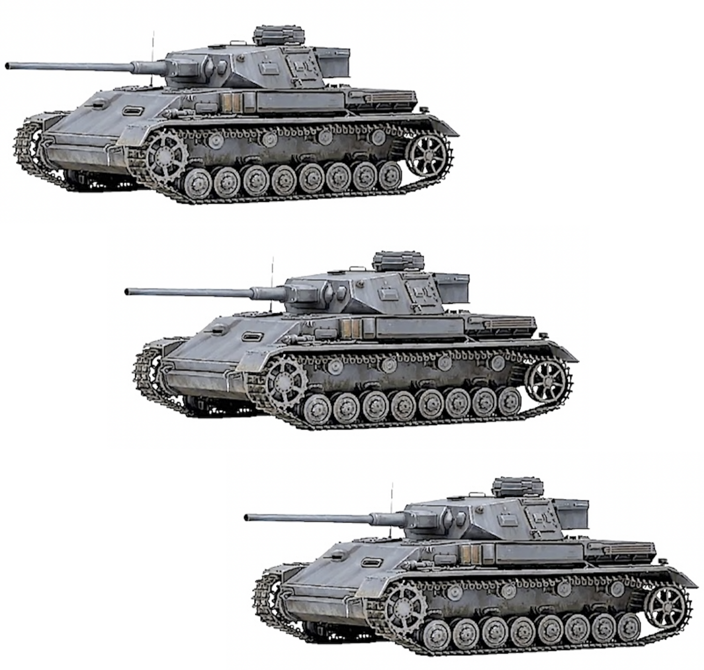 物語ミニスカ美少女M 独Ⅳ号支援中戦車