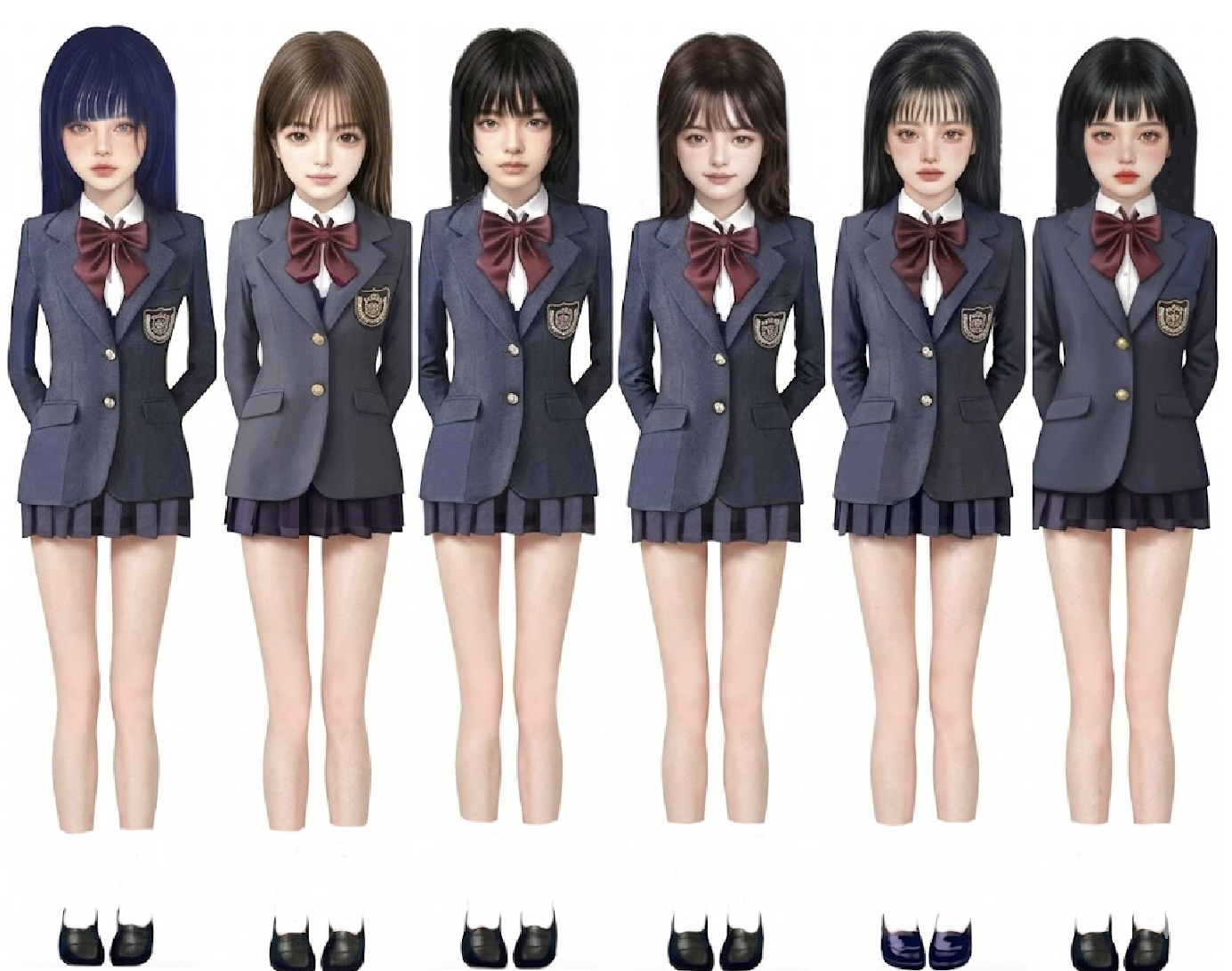 物語ミニスカ美少女M 桐谷流制服女子