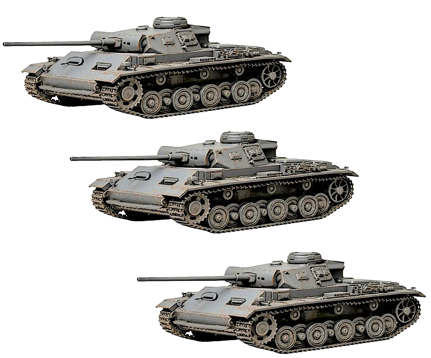 物語ミニスカ美少女M 独Ⅲ号中戦車