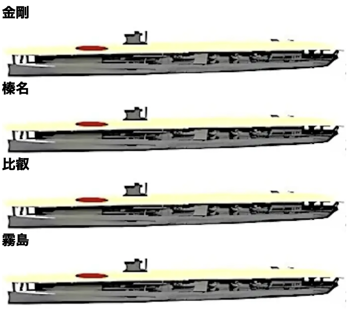 物語ミニスカ美少女M 日海軍霧島級巡戦改造空母