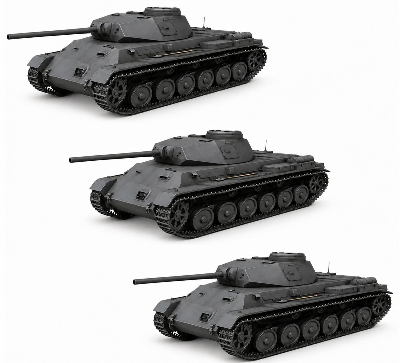 物語ミニスカ美少女M独Ⅴ号中戦車 ヘンシェル社