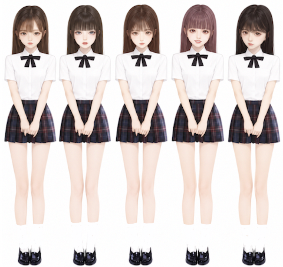 物語ミニスカ美少女M桐谷流制服女子Ⅳ