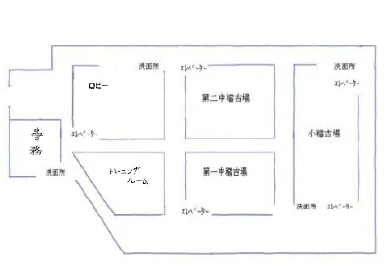 物語 ミニスカ美少女M 道場２F