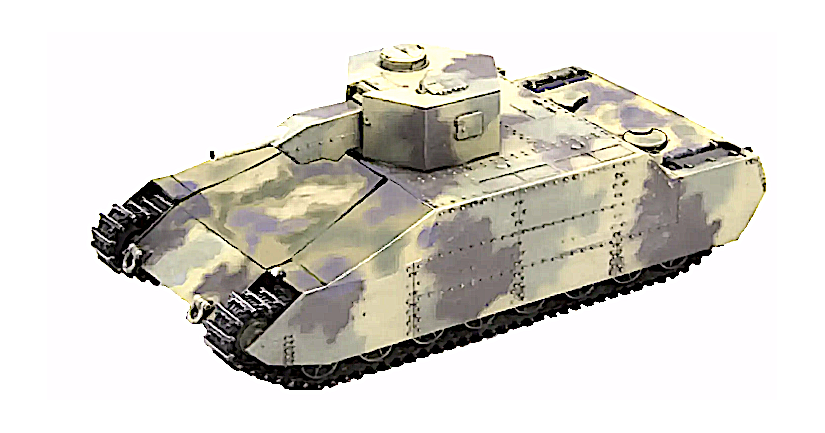 物語ミニスカ美少女M 二式超重戦車