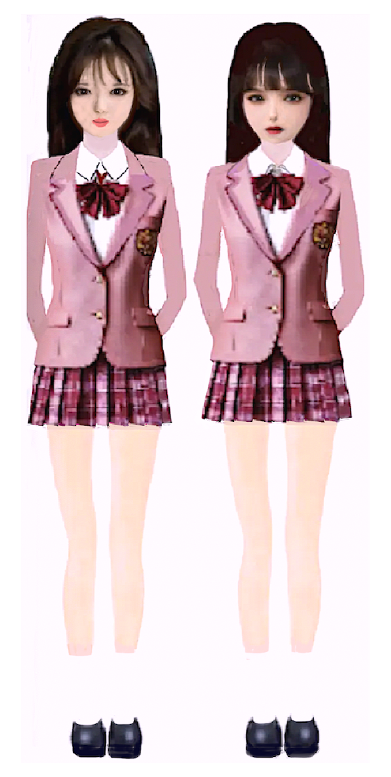 物語ミニスカ美少女Ⅳ桐谷流制服
