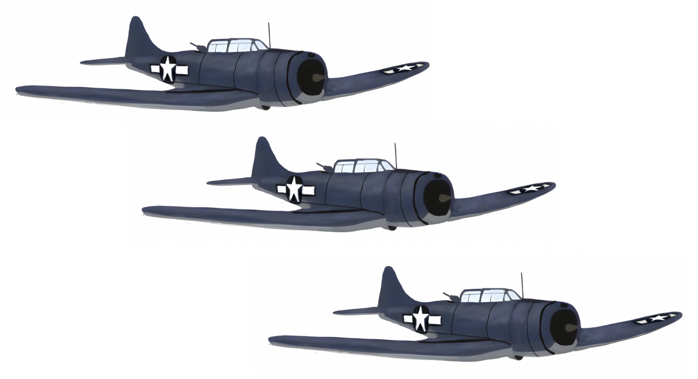 物語ミニスカ美少女M ドーントレス艦爆