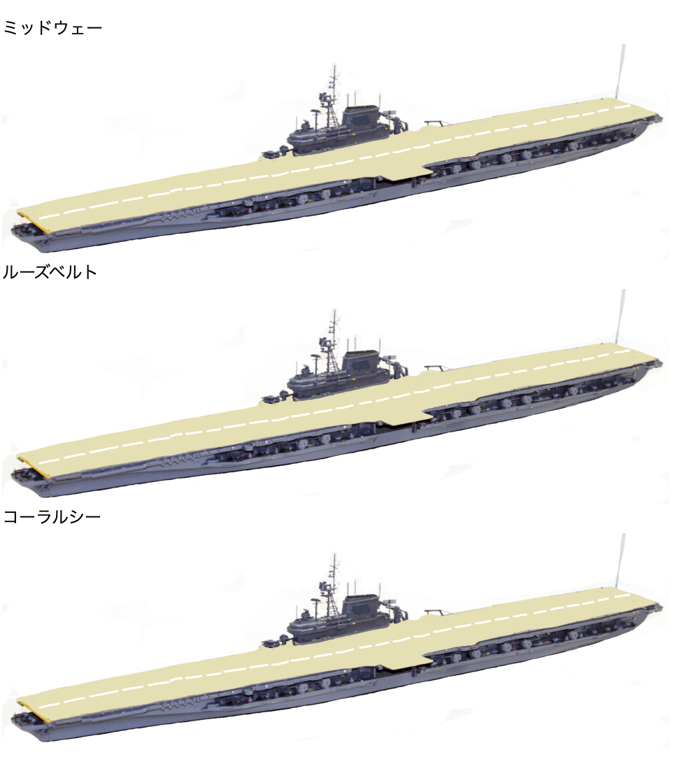 物語ミニスカ美少女M 米超重空母ミッドウェー級