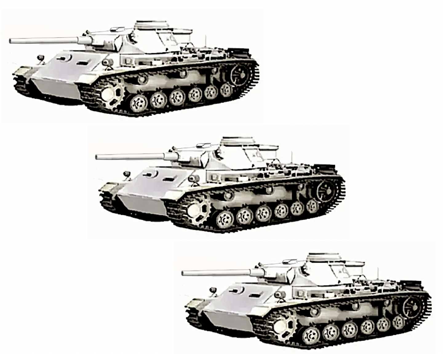 物語ミニスカ美少女M 独Ⅲ号中戦車