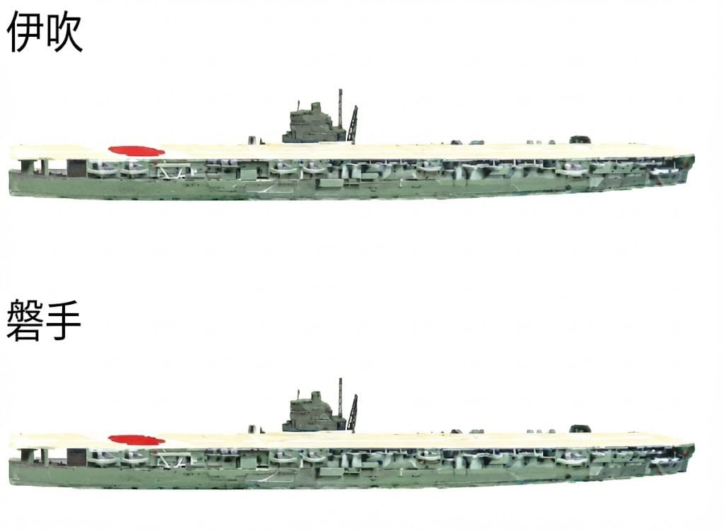 物語ミニスカ美少女M 重巡改造軽空母伊吹級