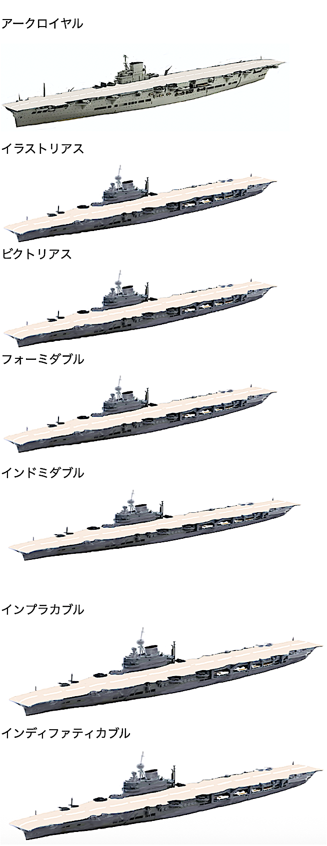 物語ミニスカ美少女M 英海軍重空母イラストリアス級