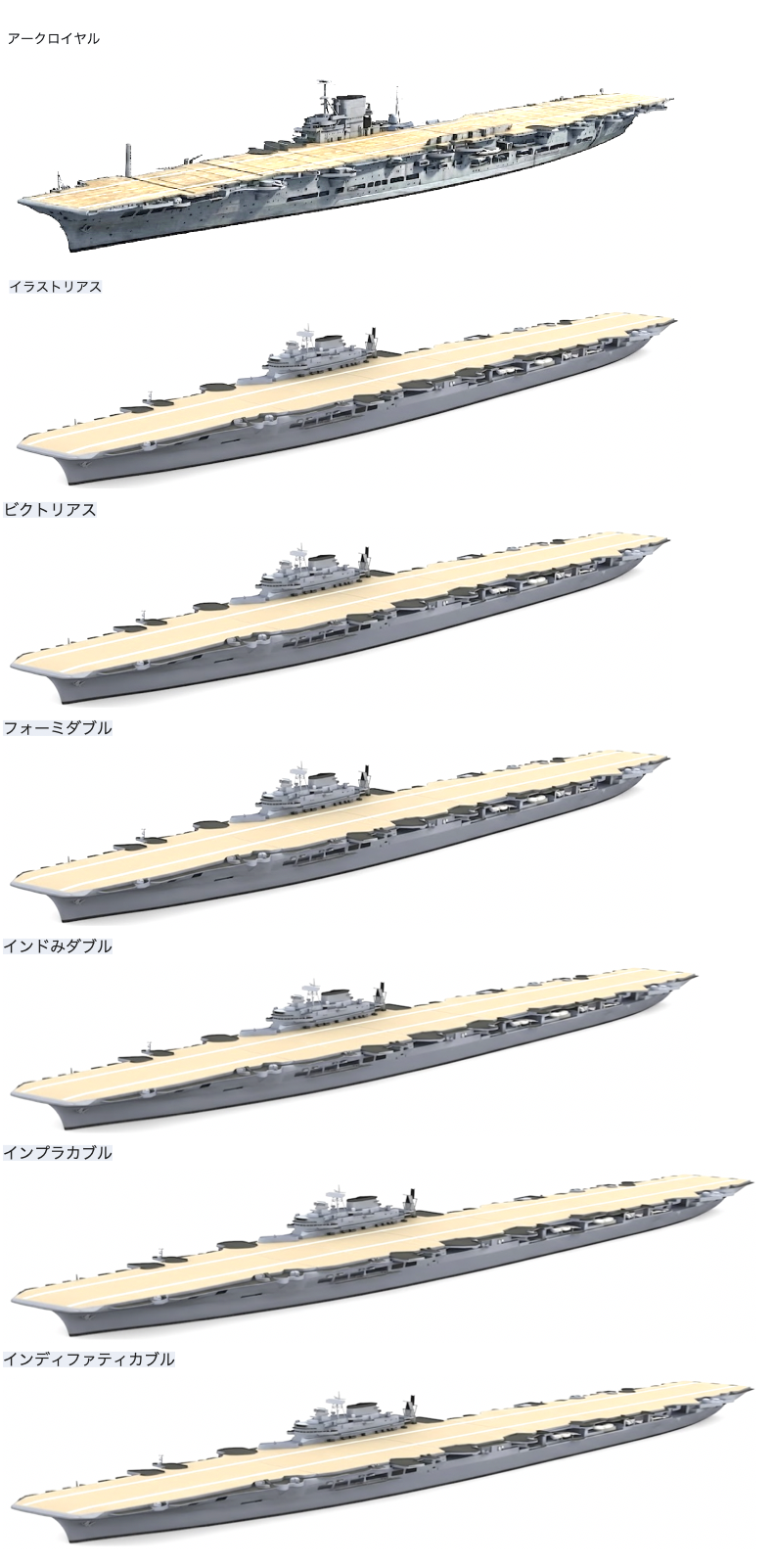 物語ミニスカ美少女M 英海軍重空母イラストリアス級