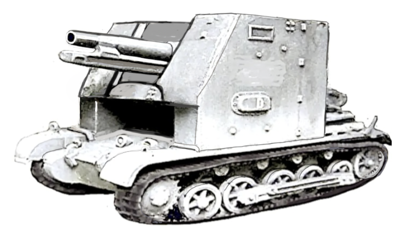 物語ミニスカ美少女M Ⅰ 号重歩兵砲