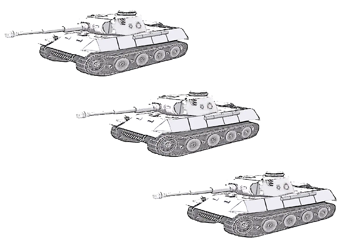 物語ミニスカ美少女M 独Ⅳ号重戦車