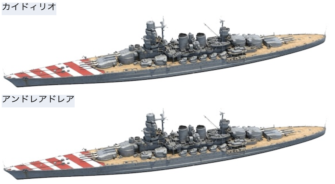 物語ミニスカ美少女M 伊戦艦カイオドゥイリオ級