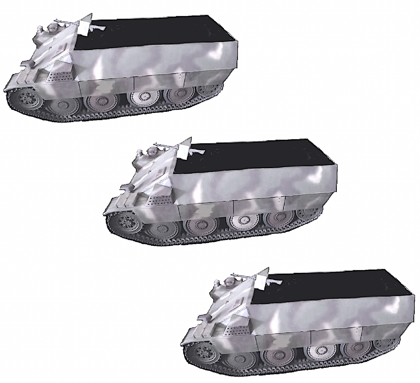 物語ミニスカ美少女M 全軌装甲輸送車