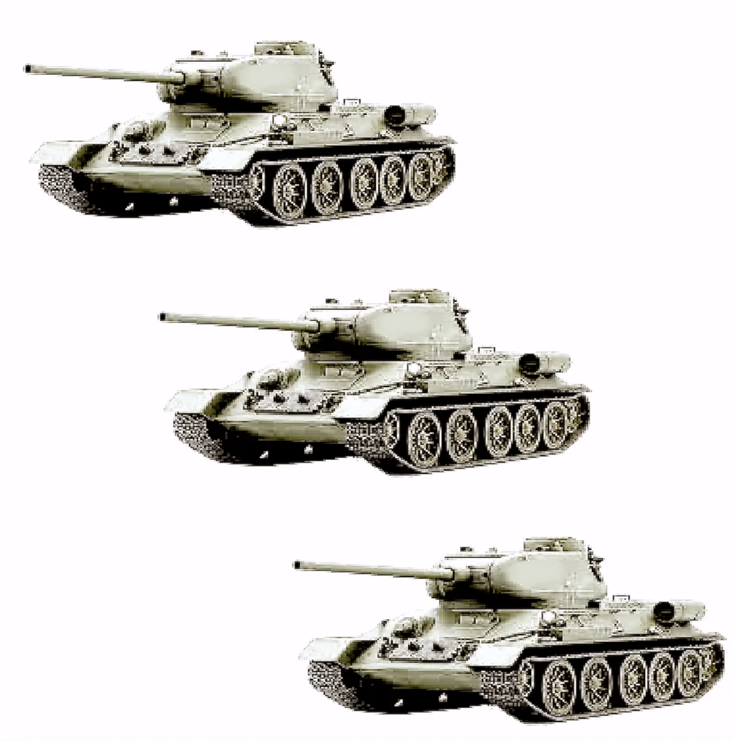 物語ミニスカ美少女M T-34／85