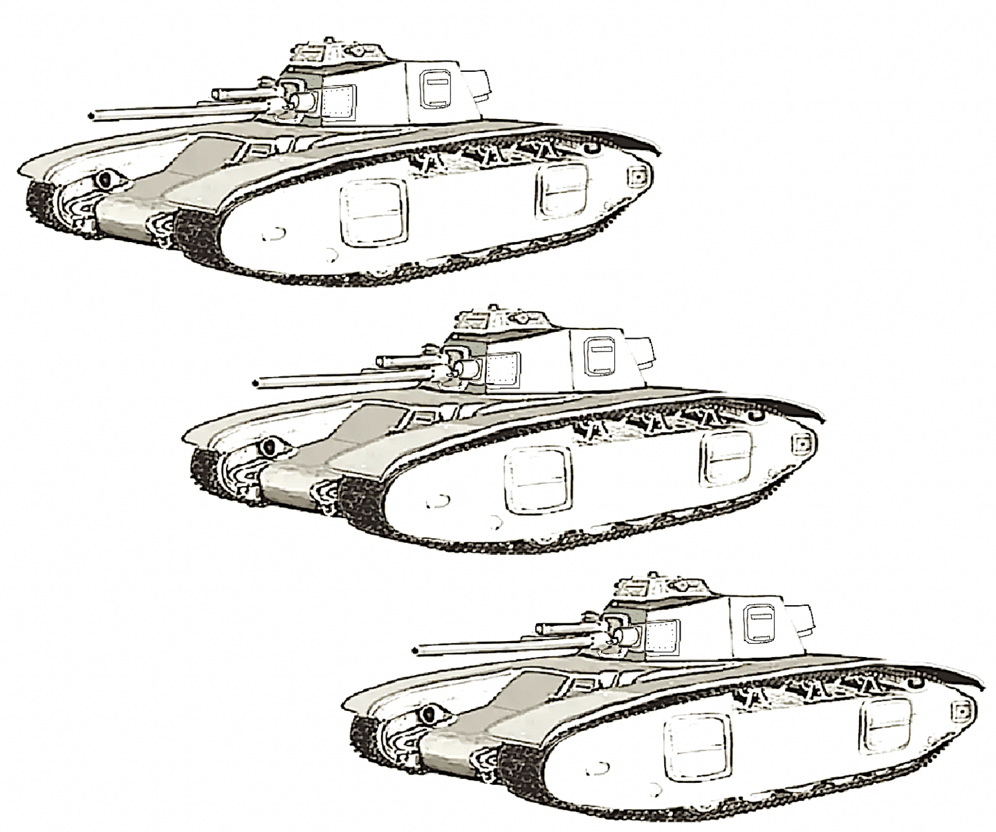 物語ミニスカ美少女M 仏ルノー中戦車 