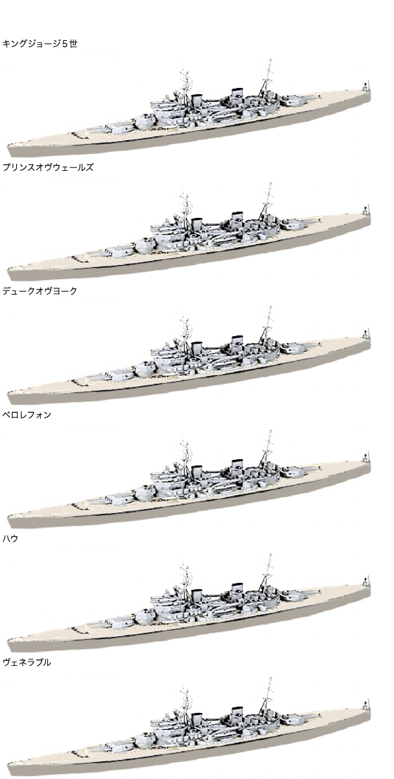 物語ミニスカ美少女M 戦艦キングジョージ５世級