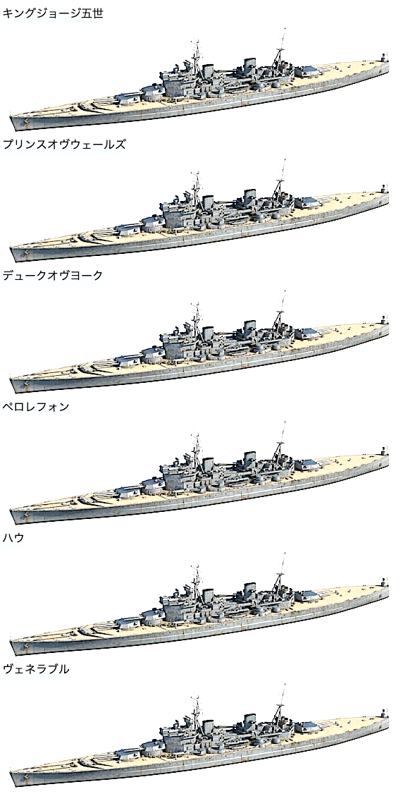 物語ミニスカ美少女M 戦艦キングジョージ５世級