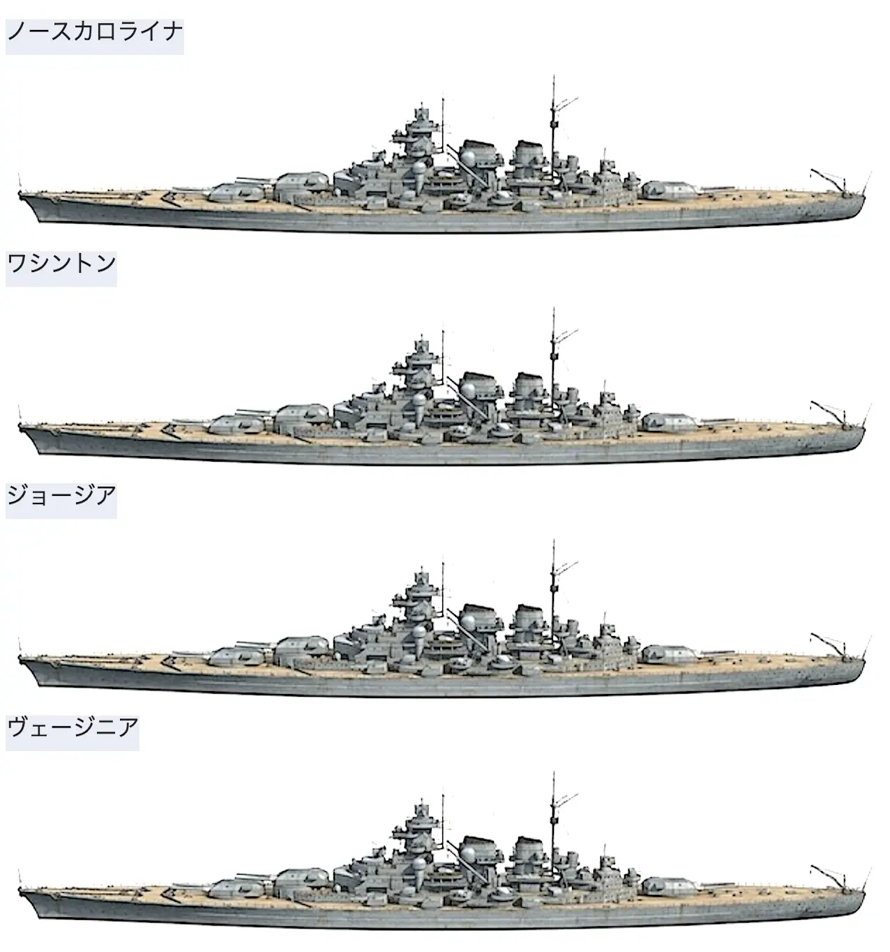 物語ミニスカ美少女M 米戦艦ノースカロライナ級