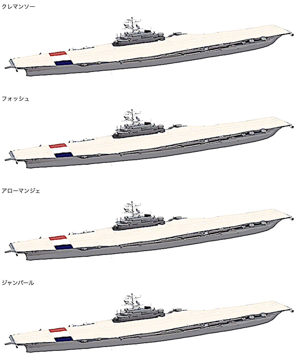 物語ミニスカ美少女M 仏重空母クレマンソー級