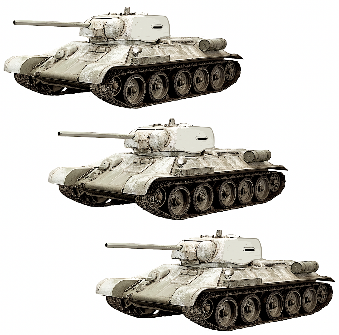 物語ミニスカ美少女M 蘇連中戦車T-34/77