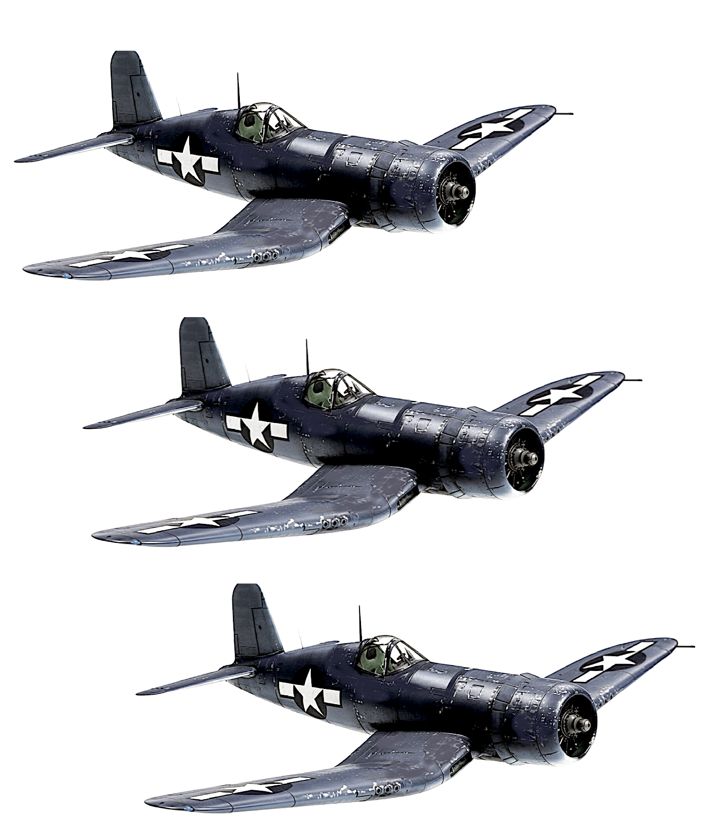 物語ミニスカ美少女M 米海軍戦闘機 F4U