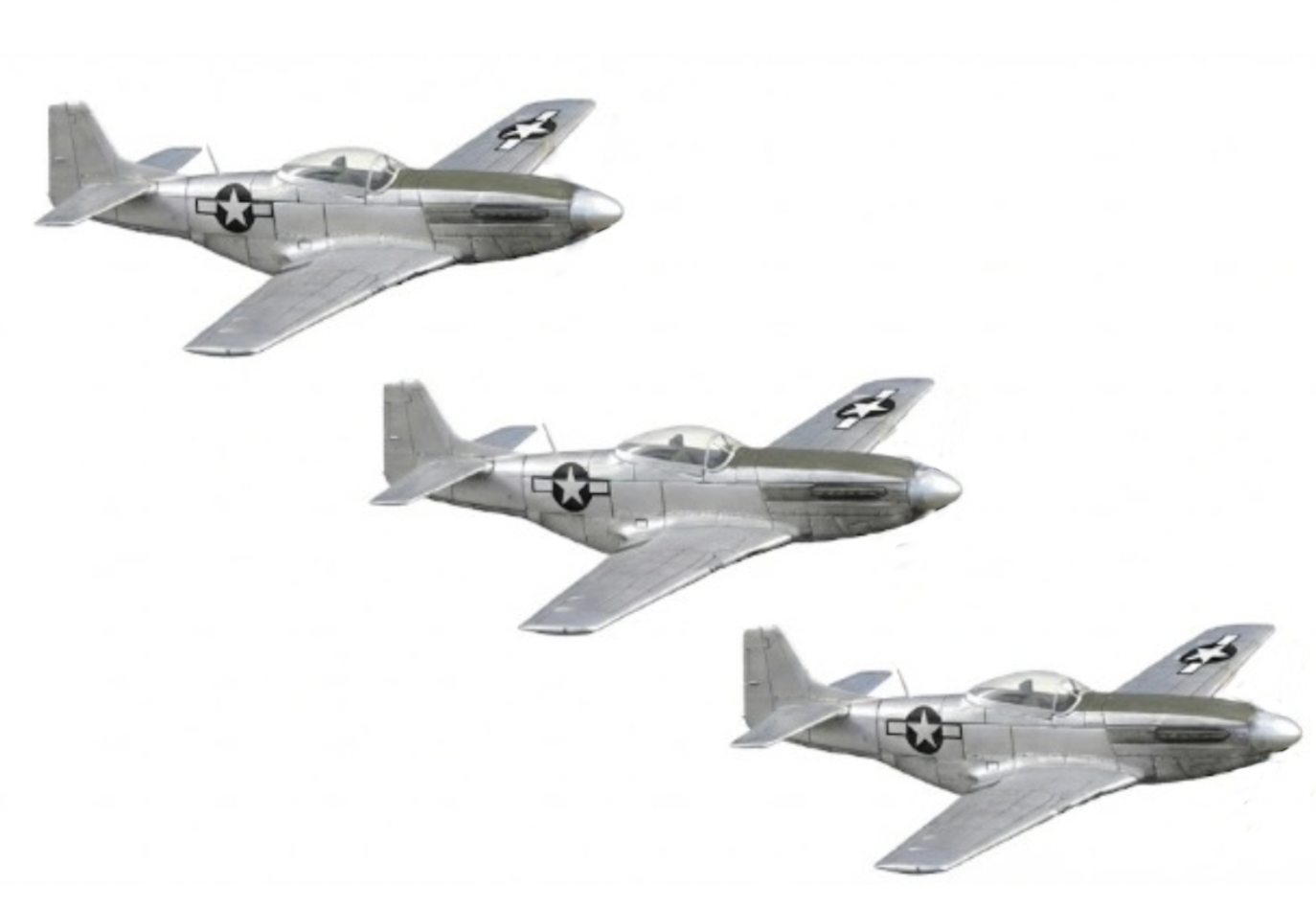 物語ミニスカ美少女M 米戦闘機 P５１マスタング 