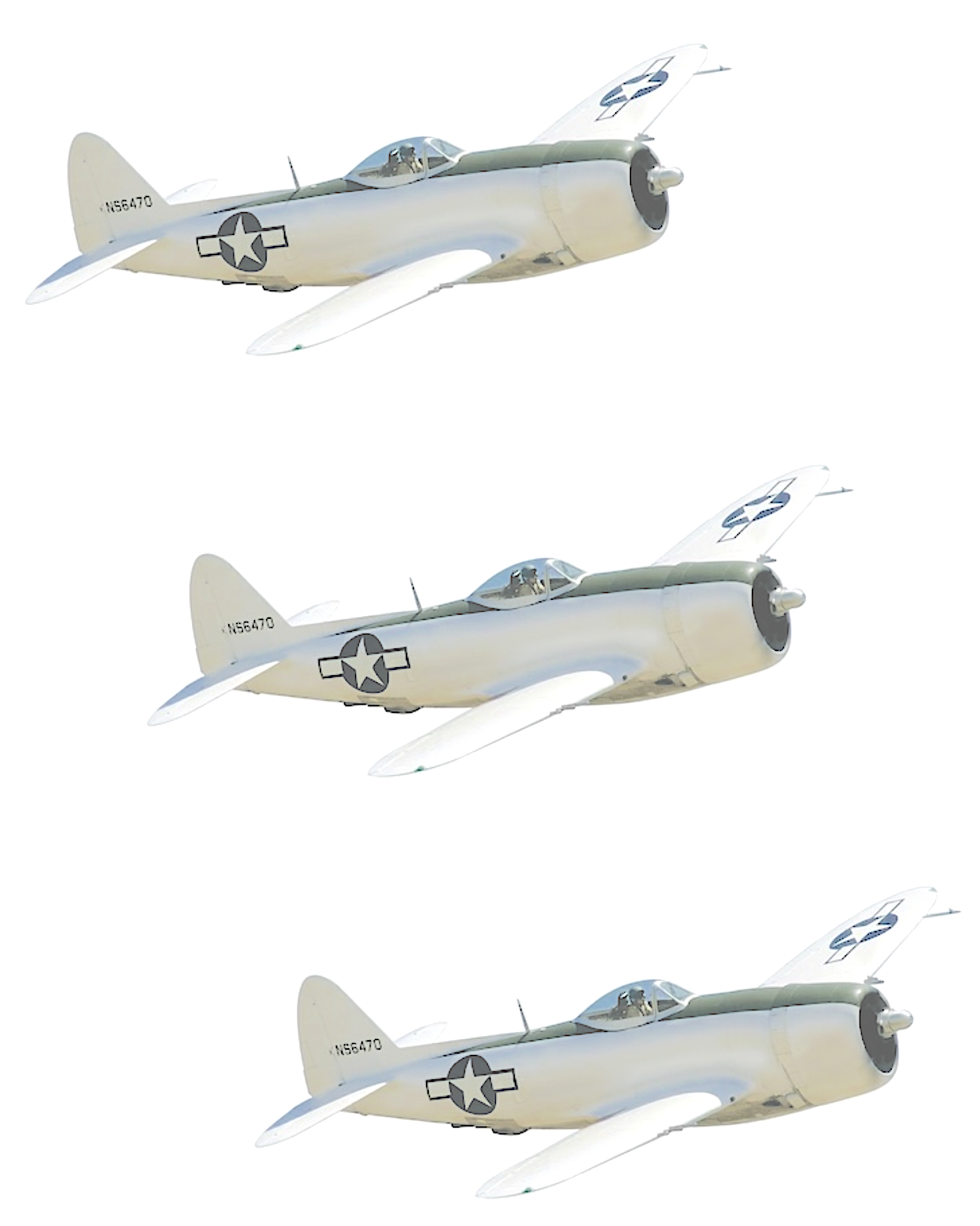 物語ミニスカ美少女M 米陸軍戦闘機P47 