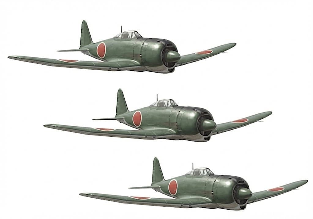 物語ミニスカ美少女M 日本海軍三式戦闘機烈風