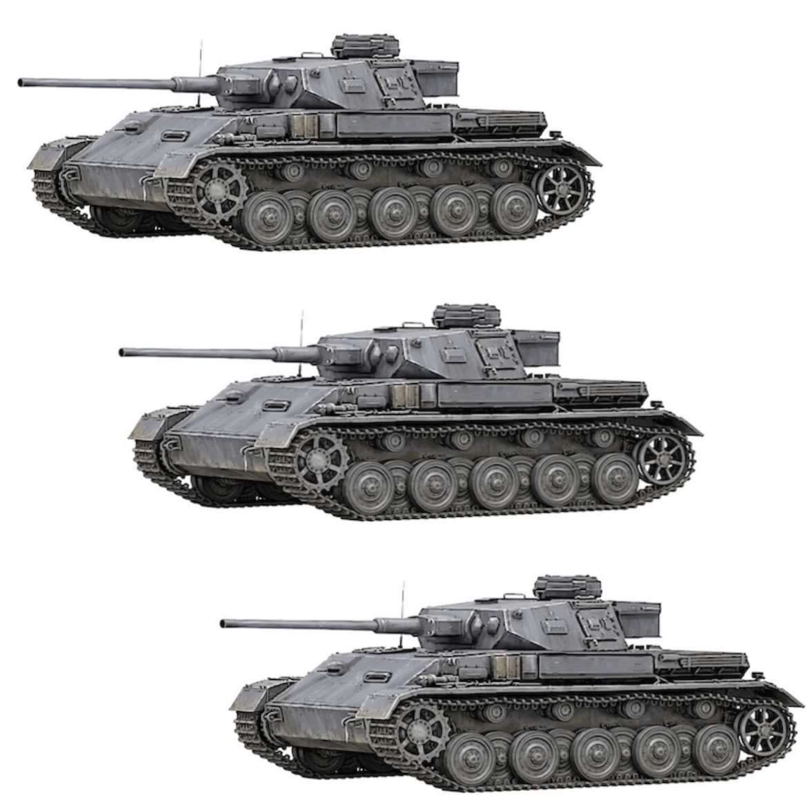 物語ミニスカ美少女M 独Ⅳ号支援中戦車