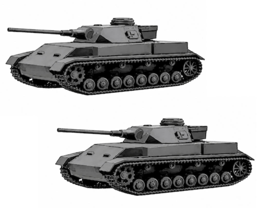 物語ミニスカ美少女M 独Ⅳ号重戦車